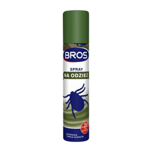 Spray na odzież przeciw kleszczom Bros 90ml