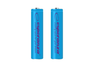 Esperanza Akumulatorki Ni-mh Aaa 1000mah 2szt. Niebieskie