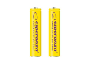 Esperanza Akumulatorki Ni-mh Aaa 1000mah 2szt.żółte