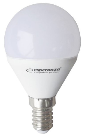 Esperanza Żarówka Led G45 E14 5w