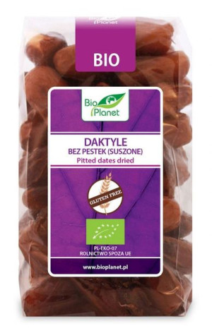 Lumarko Daktyle Bez Pestek Suszone Bezglutenowe Bio 400 G