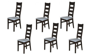 6 x krzesło bukowe K42