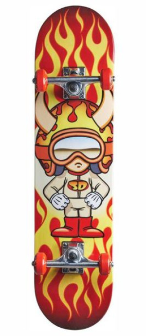 Speed Demons Characters Deskorolka | 7.5" Hot Shot