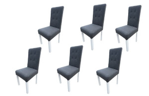 6 x krzesło tapicerowane nowoczesne K50