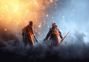 BATTLEFIELD plakat naklejka 100x70cm