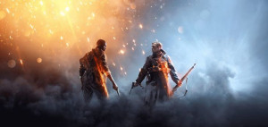 BATTLEFIELD plakat fototapeta 200x95