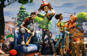 Fortnite, fototapeta, 200x130