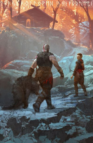God of War, fototapeta, 130x200