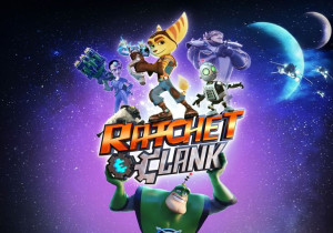 Ratchet i Clank, fototapeta 100x70