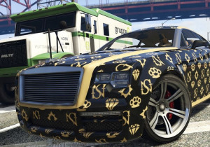 GTA V fototapeta 100x70cm