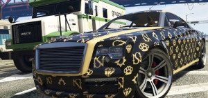 GTA V, fototapeta 200x95cm