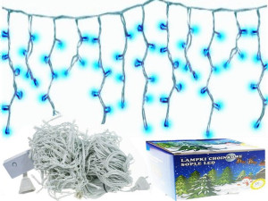 Mocne Sople Kurtyna 300led Lampki Na Zewnątrz Ip44