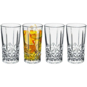 Szklanka do wody napojów soku lemoniady drinków 260 ml 4 szt