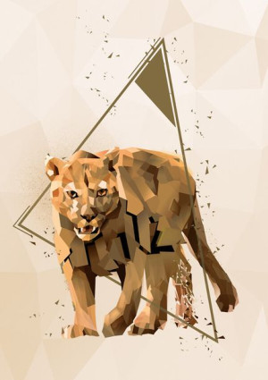 Puma - plakat 40x60 cm