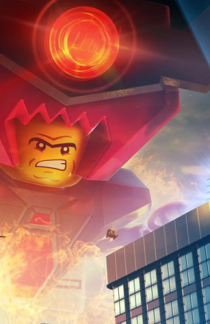 LEGO PRZYGODA fototapeta plakat 130x200cm