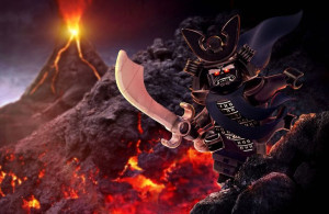 Lego Ninjago fototapeta 200x130cm