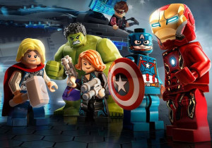 LEGO Marvel Super Heroes fototapeta 100x70cm