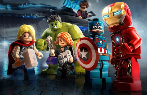 LEGO Marvel Super Heroes fototapeta 200x130cm