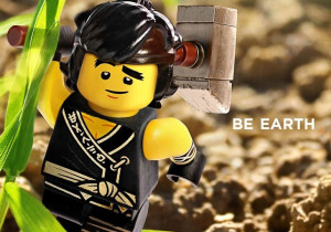 Lego Ninjago: Film extra fototapeta 100x70cm