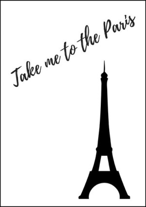 Paris - plakat 61x91,5 cm