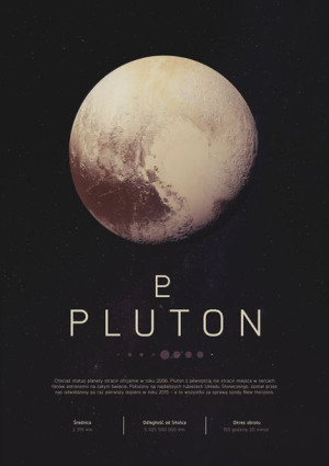 Pluton - plakat 40x60 cm