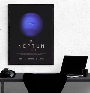 Neptun - plakat 40x60 cm