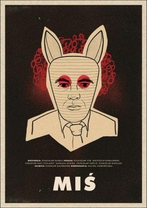 Miś - plakat 60x80 cm