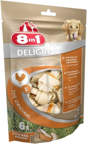 8In1 Przysmak Delights Bones S 6Szt