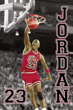 Michael Jordan NBA - plakat 61x91,5 cm