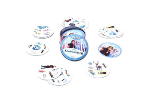 DOBBLE FROZEN 2 gra planszowa EKOLOGICZNA KRAINA LODU