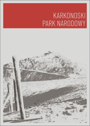 Parki Narodowe, Karkonosze red - plakat 20x30 cm