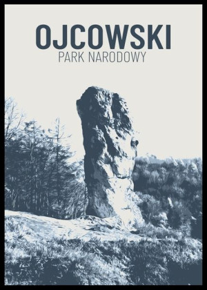 Parki Narodowe, Ojców - plakat 61x91,5 cm