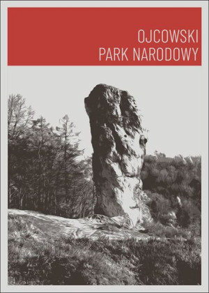 Parki Narodowe, Ojców red - plakat 42x59,4 cm