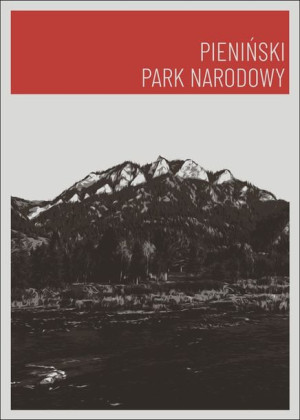 Parki Narodowe, Pieniny red - plakat 21x29,7 cm
