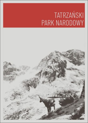 Parki Narodowe, Tatry red - plakat 40x50 cm