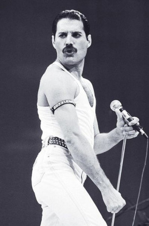 Queen Freddie Mercury - plakat 59,5x84 cm