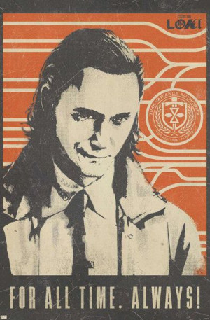 Loki For All Time Tom Hiddleston - plakat 56,8x86,4 cm