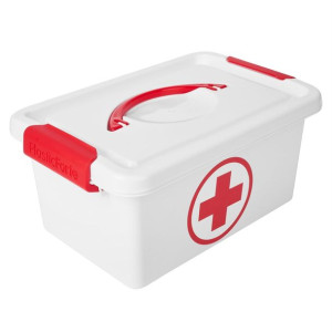 Pojemnik na leki lekarstwa Plastic Forte Apteczka