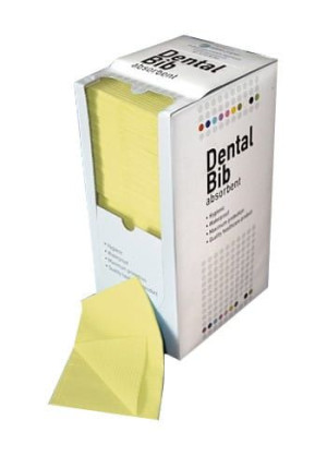 Serwety stomatologiczne składane 125 szt Dental Bib
