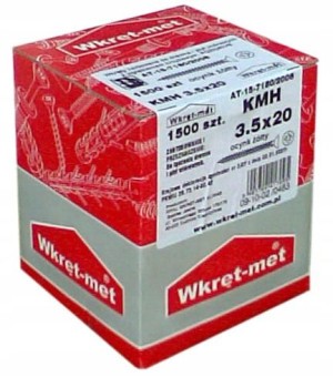 Wkręt hartowany typy SPAX WKRĘT-MET 4,0x16 1000szt