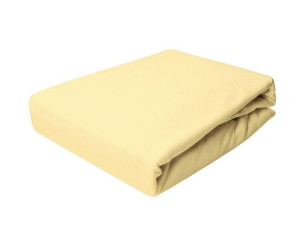 Prześcieradło Jersey z Gumką 004_D Jasny Żółty 60x120
