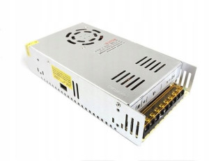Zasilacz modułowy taśm LED 12V WENTYLATOR 30A 350W