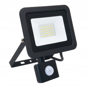 Naświetlacz halogen LED 30W z czujnik PREMIUM 0205