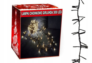 LAMPKI CHOINKOWE GIRLANDA - nowy rodzaj 300 led