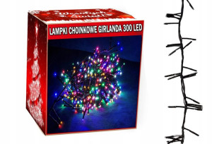 LAMPKI CHOINKOWE GIRLANDA - nowy rodzaj 300 led