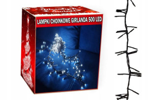 LAMPKI CHOINKOWE GIRLANDA - nowy rodzaj 500 led