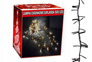 LAMPKI CHOINKOWE GIRLANDA - nowy rodzaj 500 led