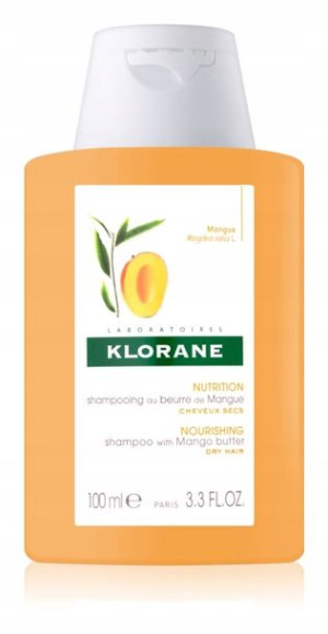 Klorane Mango Szampon Włosy Suche 100ml