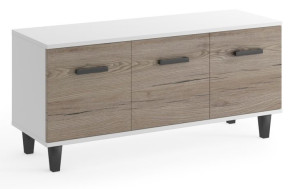 Stolik RTV 120cm Biały Mat / San Remo BARTEK B4 TX