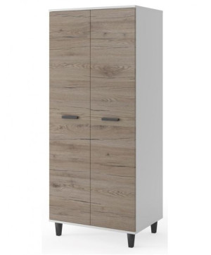 Szafa 80cm Biały Mat / San Remo BARTEK B7 TX
